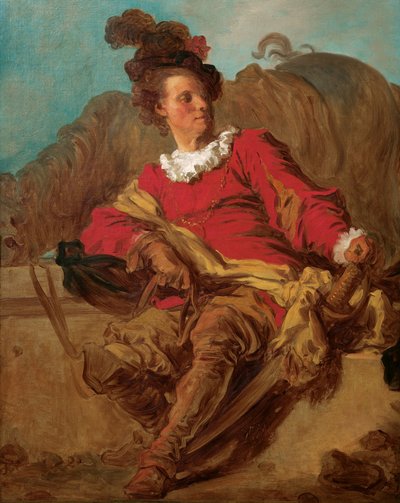 Jean-Claude Richard, Abbot of Saint-Non, Dressed a l